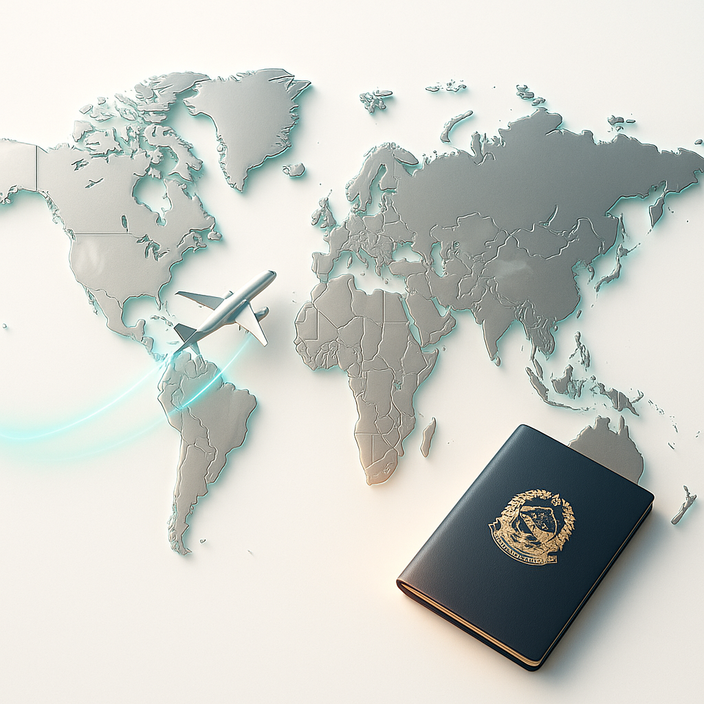 Global mobility illustration